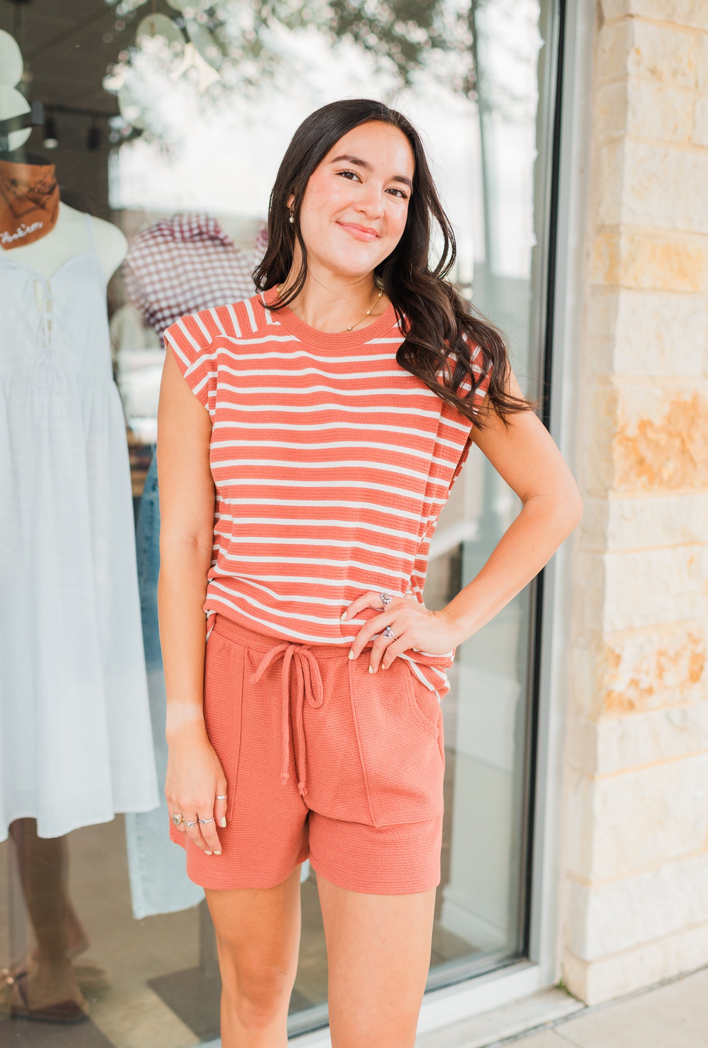 Victory Top | Burnt Orange