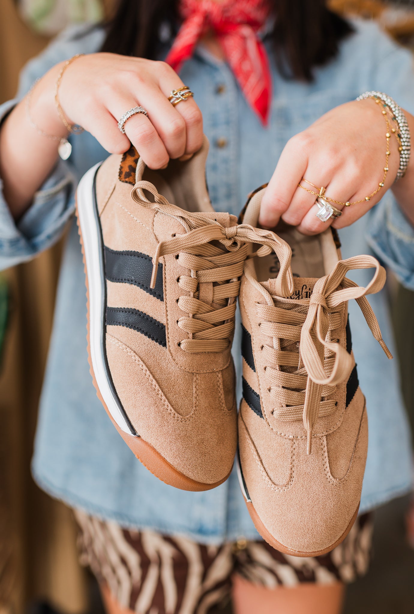 Run It Back Sneakers | Camel