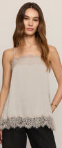 Z Supply | Roselle Lace Cami | Frosted Pearl