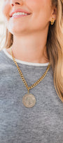 Lady Liberty Coin Necklace