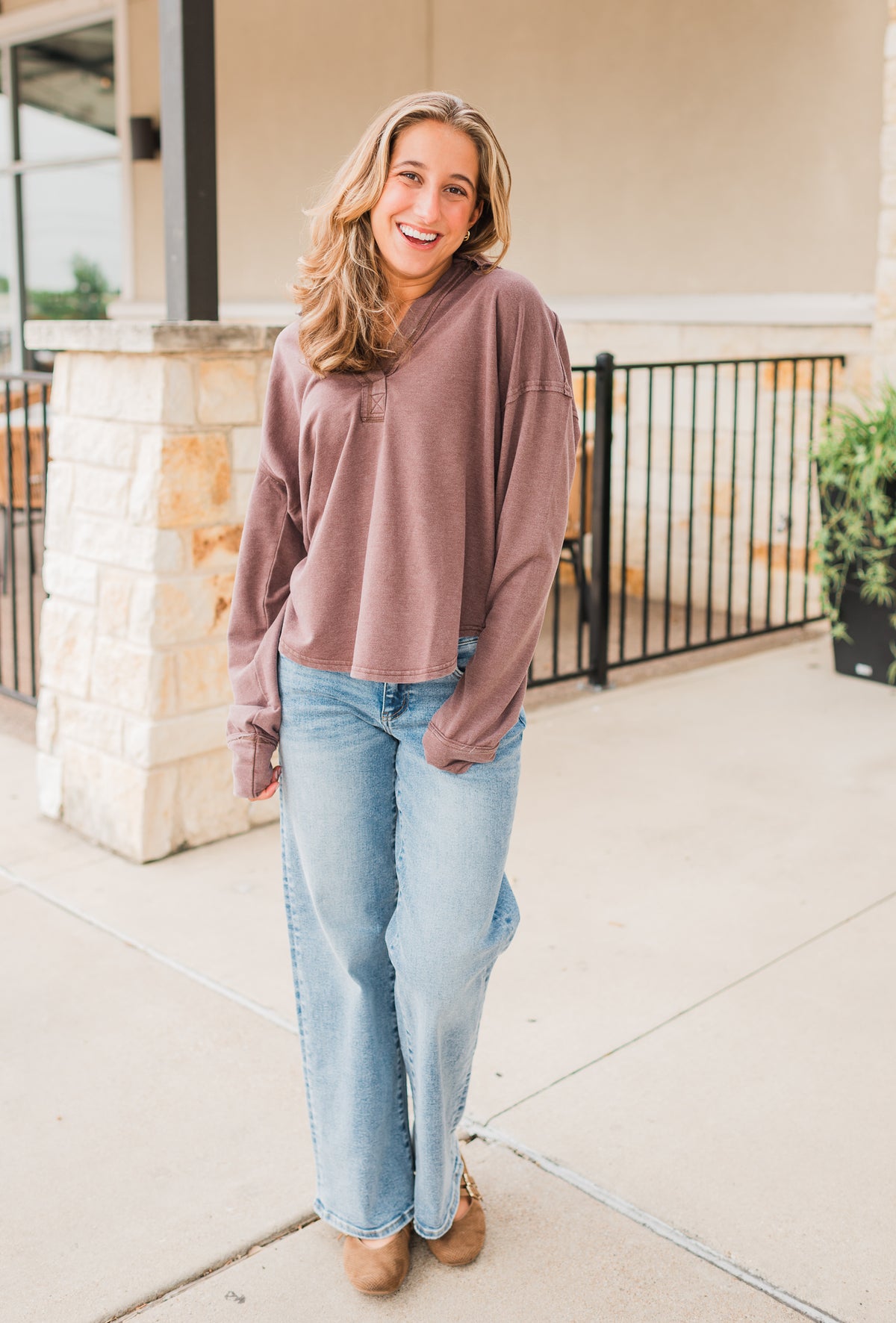 Callie Top | Dark Latte