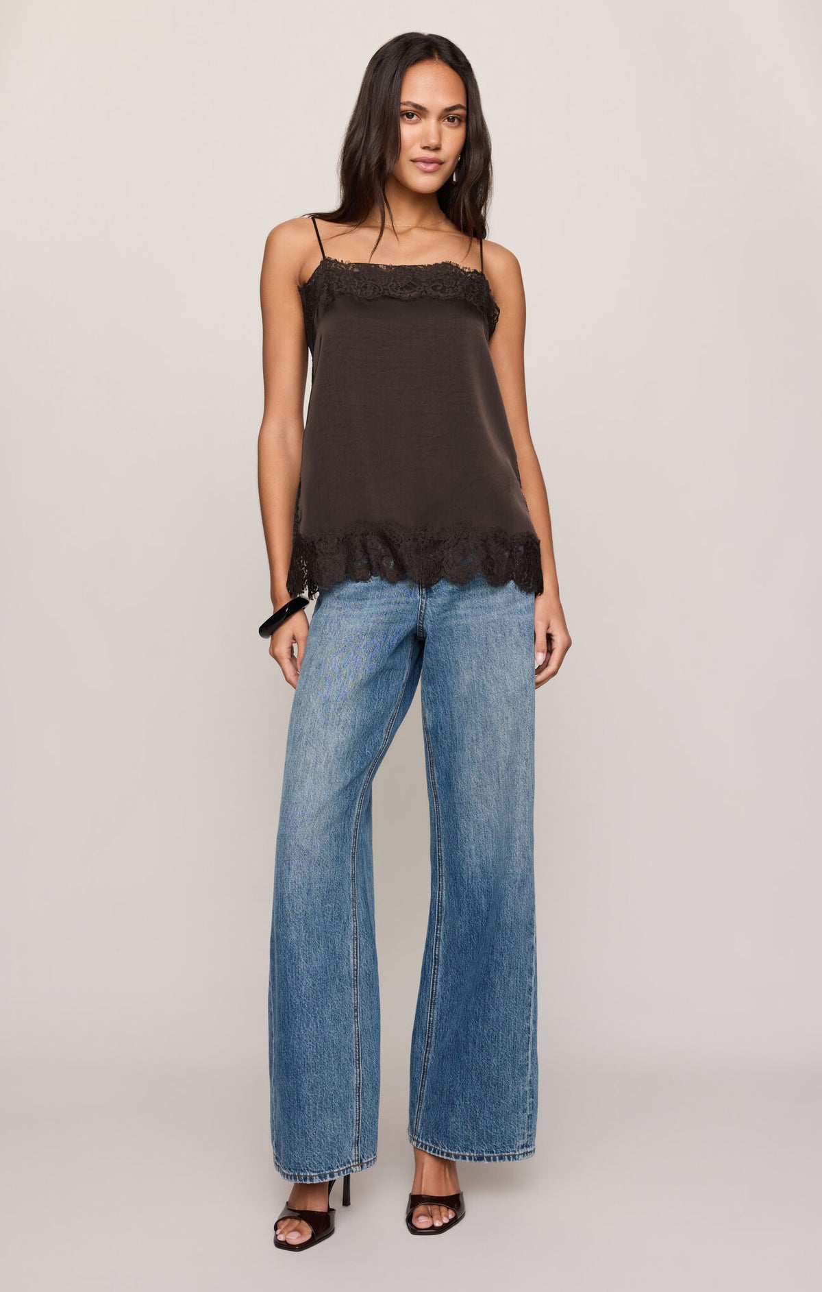 Z Supply | Roselle Lace Cami | Cocoa Bean