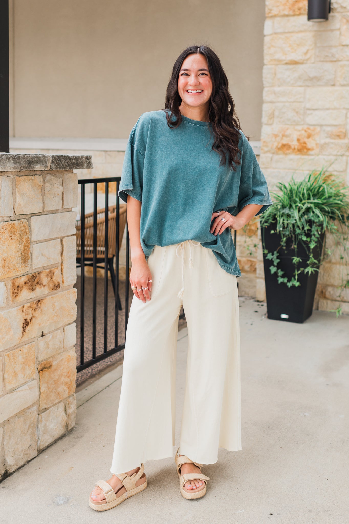 Siesta Key Pants | Ecru
