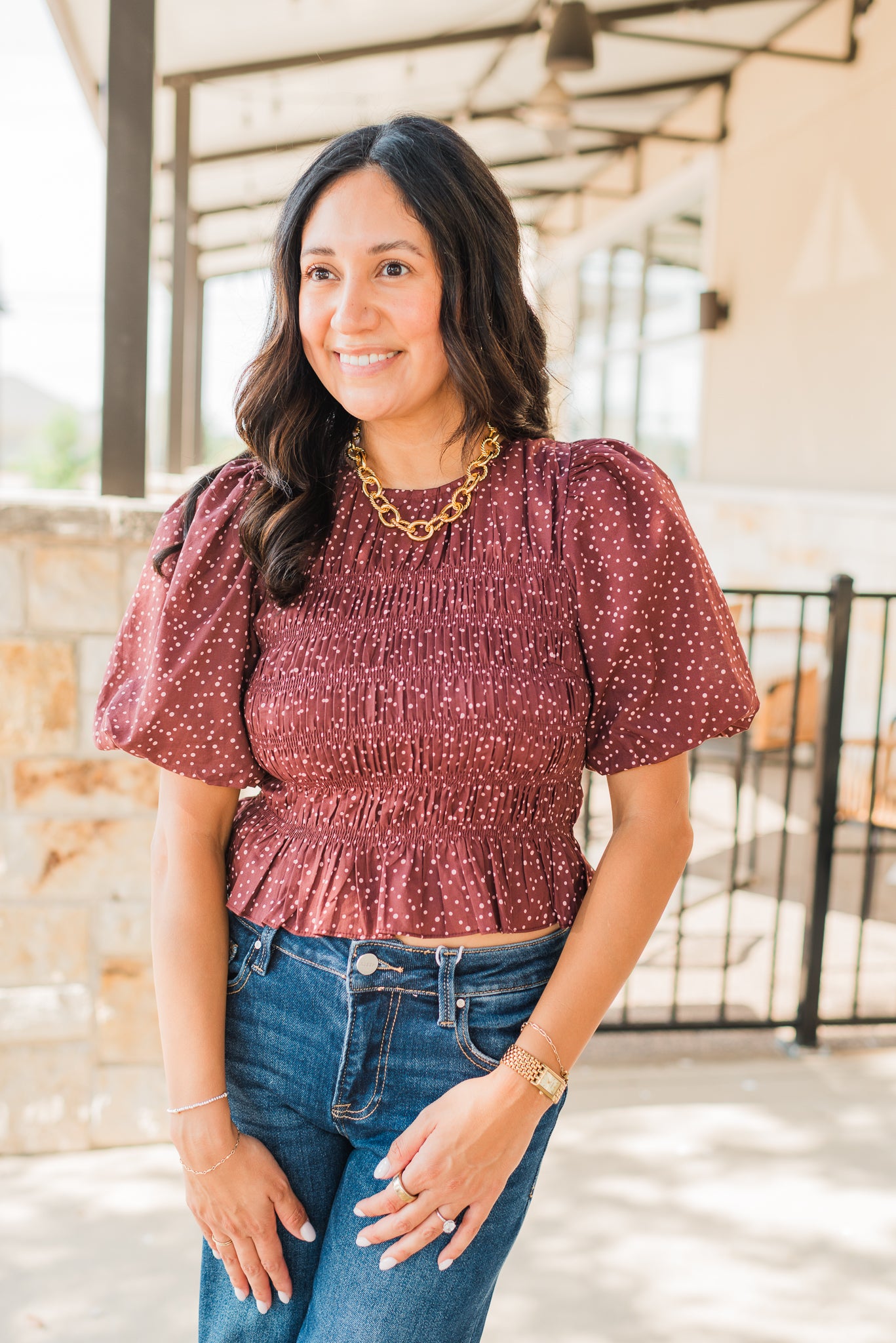 Addie Top | Plum