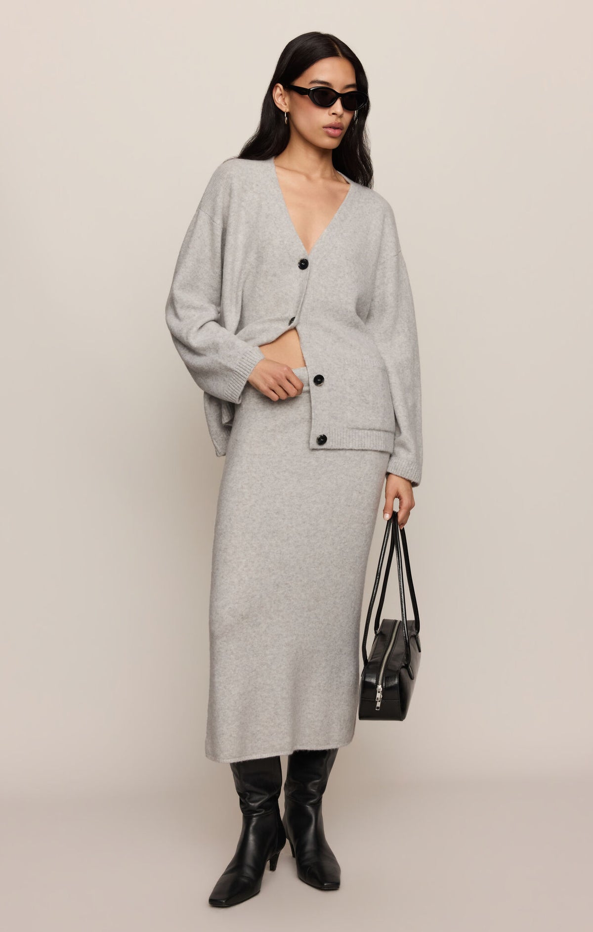 Z Supply | Cozy Moment Cardigan | Feather Grey