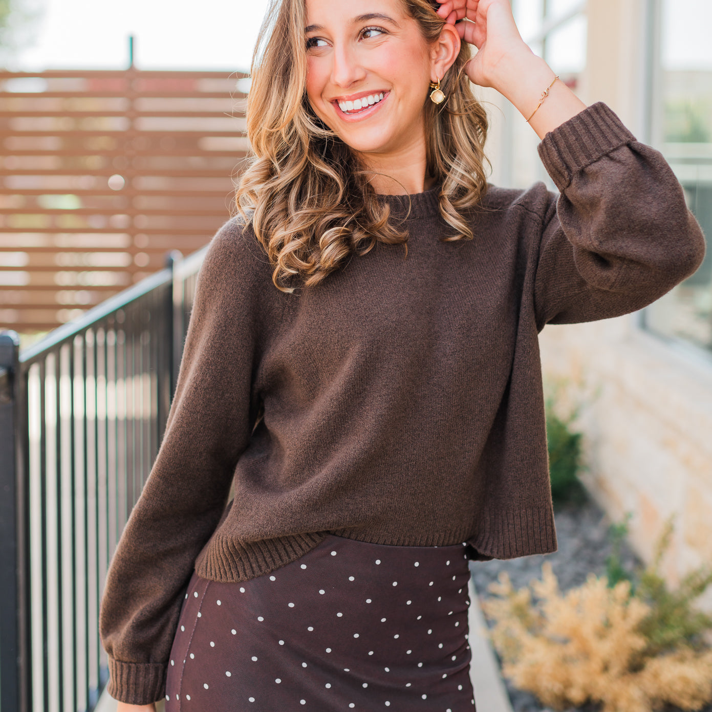 Z Supply | Coming Up Sweater | Dark Chocolate