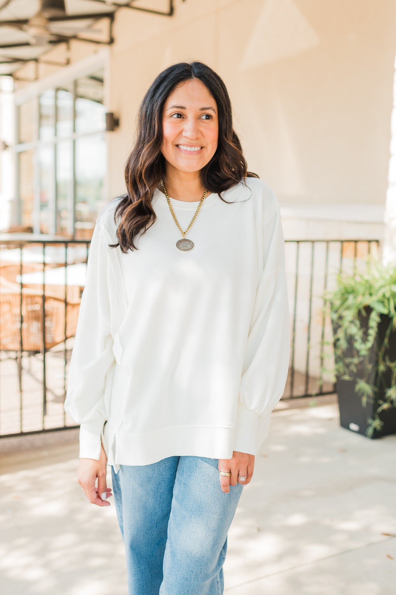 Maris Sweatshirt | Cream