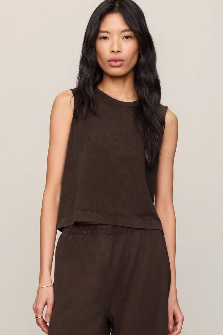 Z Supply | Sloane Tank | Dark Chocolate