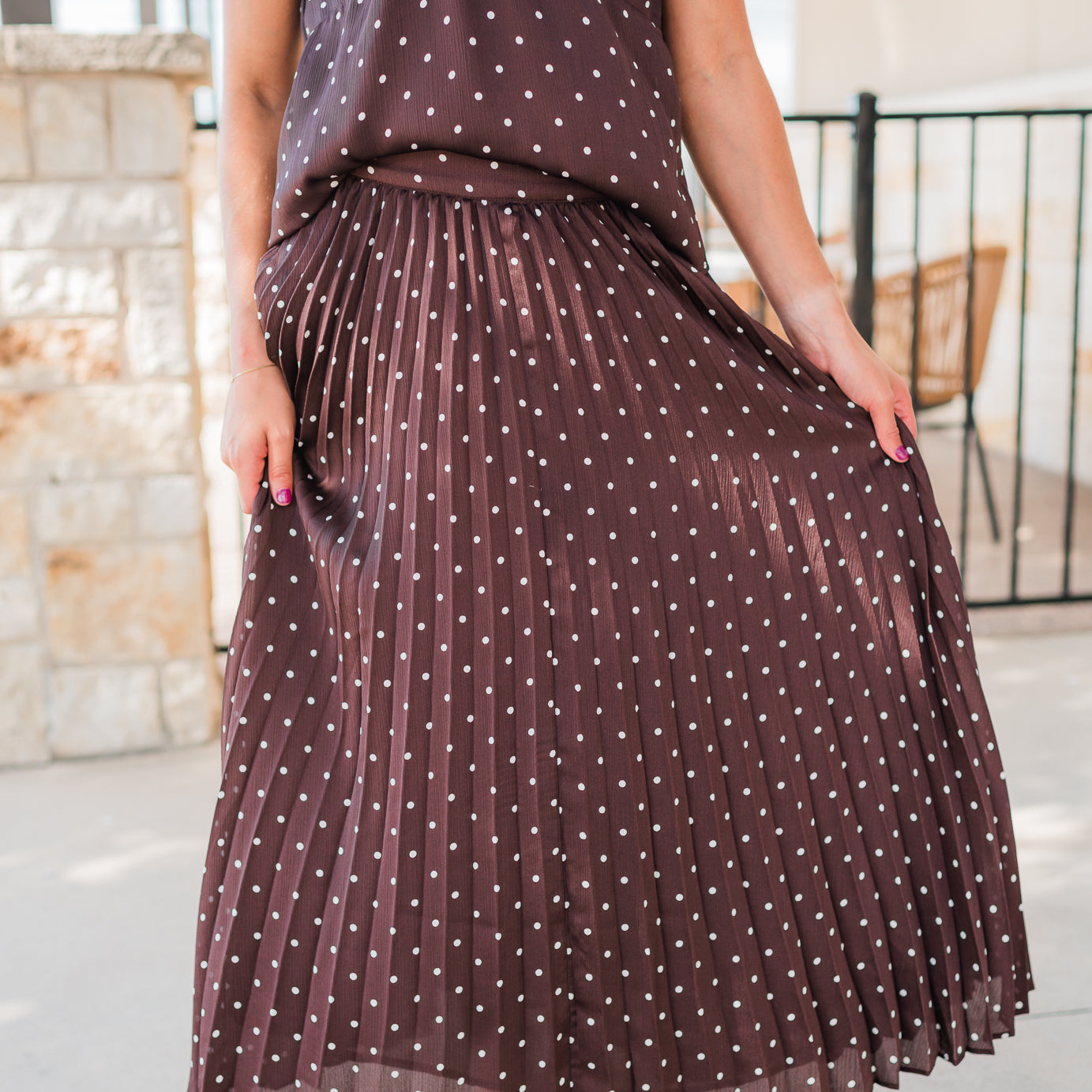 Kensington Skirt | Polka Dot