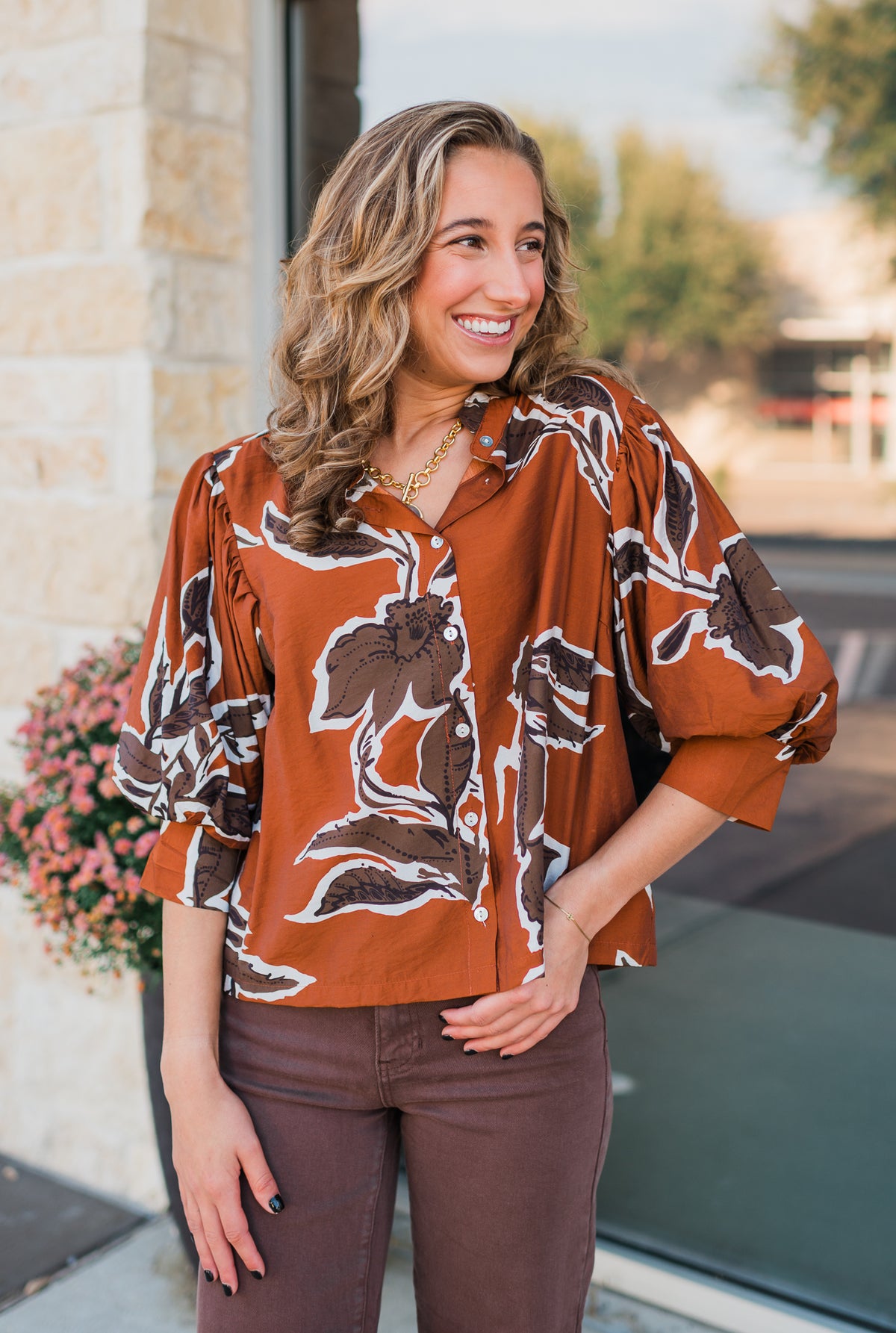 Mallie Top | Rust