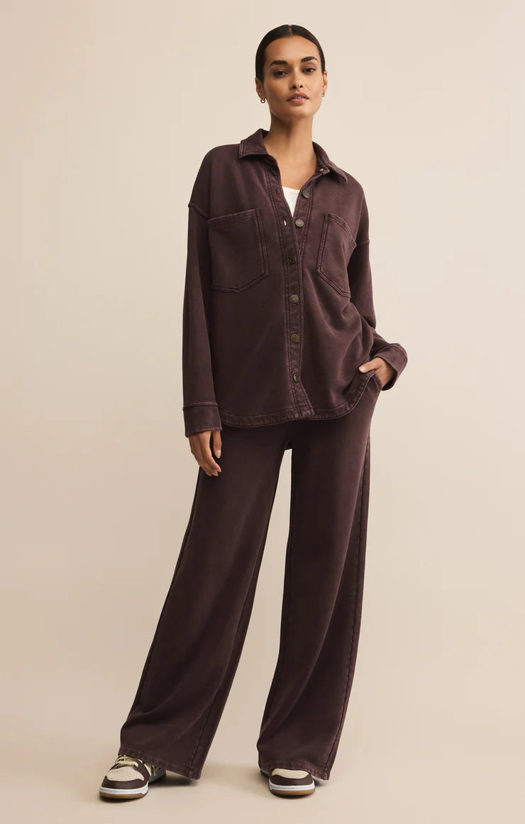 All Day Knit Jacket | Dark Chocolate