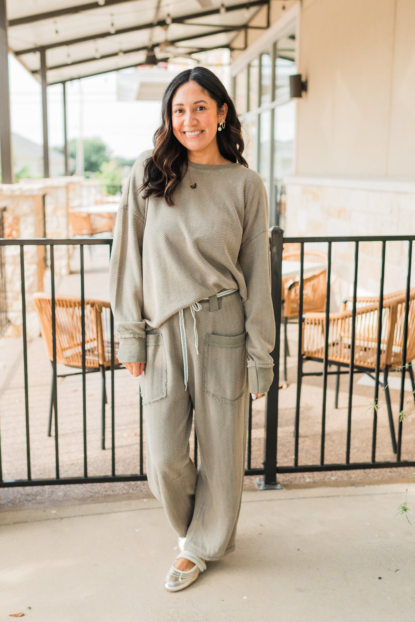 Lennon Pants | Ash Olive
