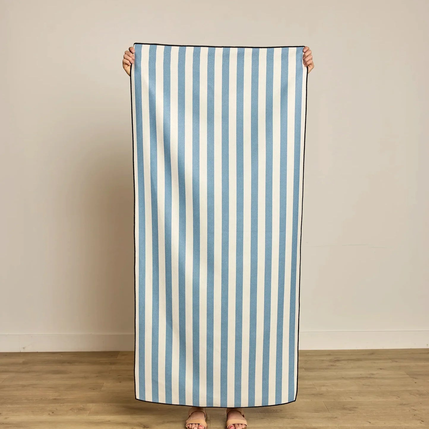 Geometry Beach Towel | Cabana Blue