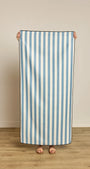Geometry Beach Towel | Cabana Blue