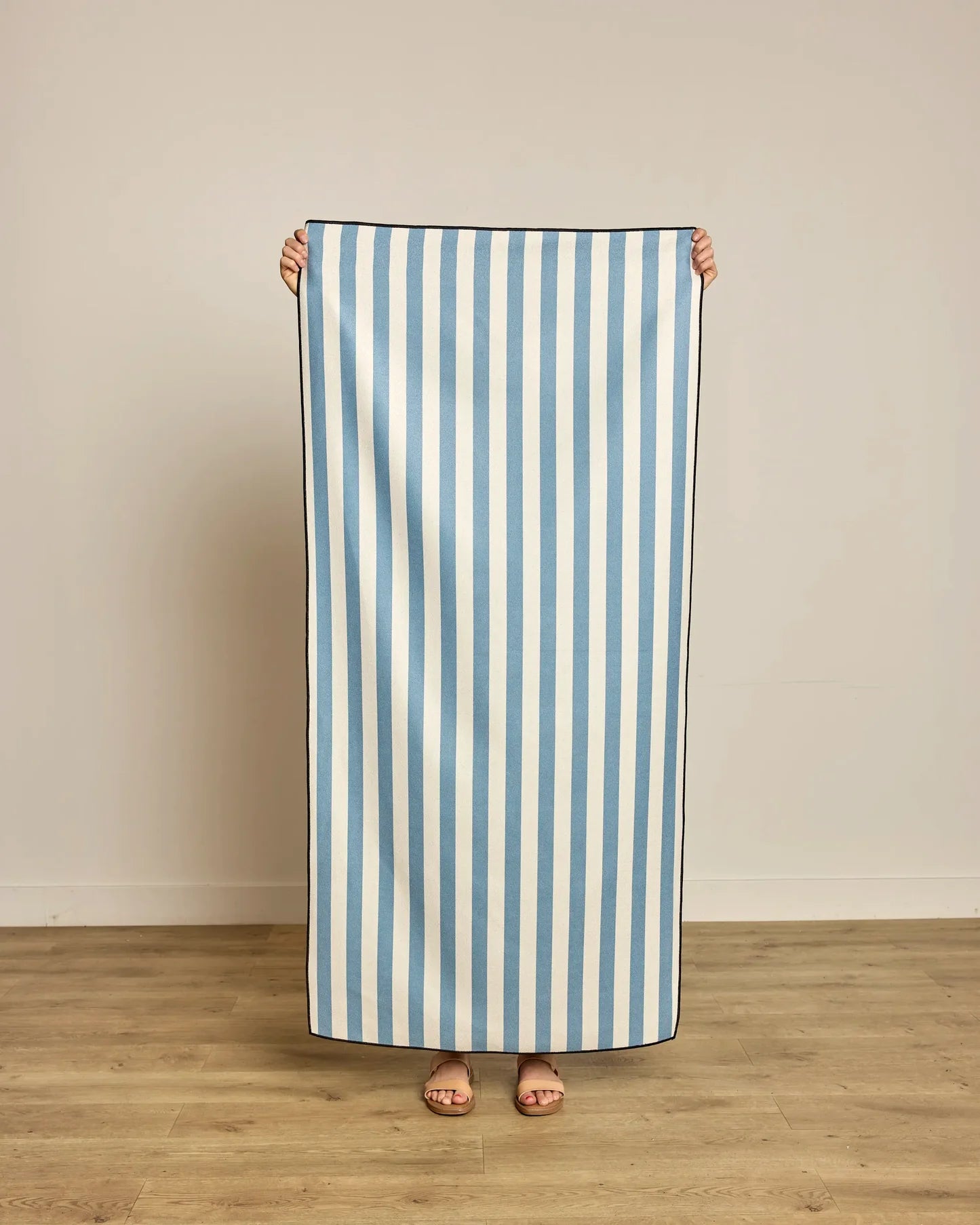 Geometry Beach Towel | Cabana Blue