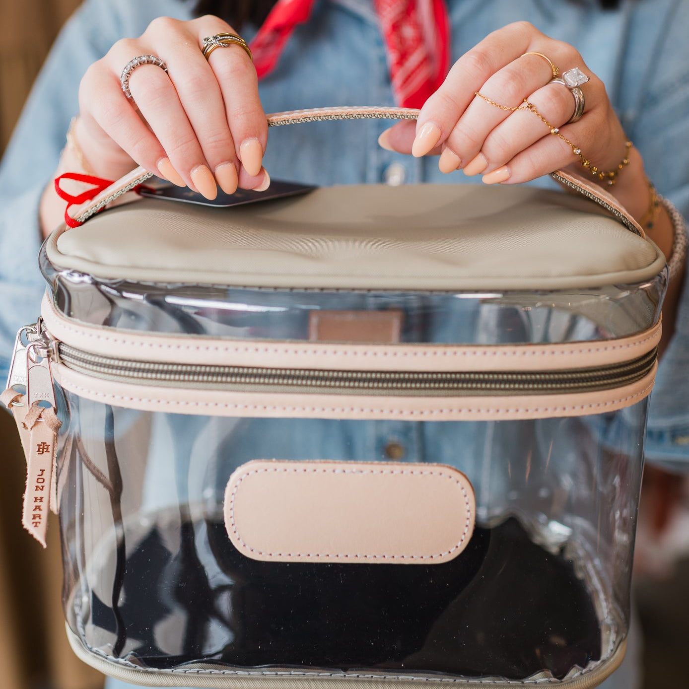 Clear Makeup Case | Jon Hart