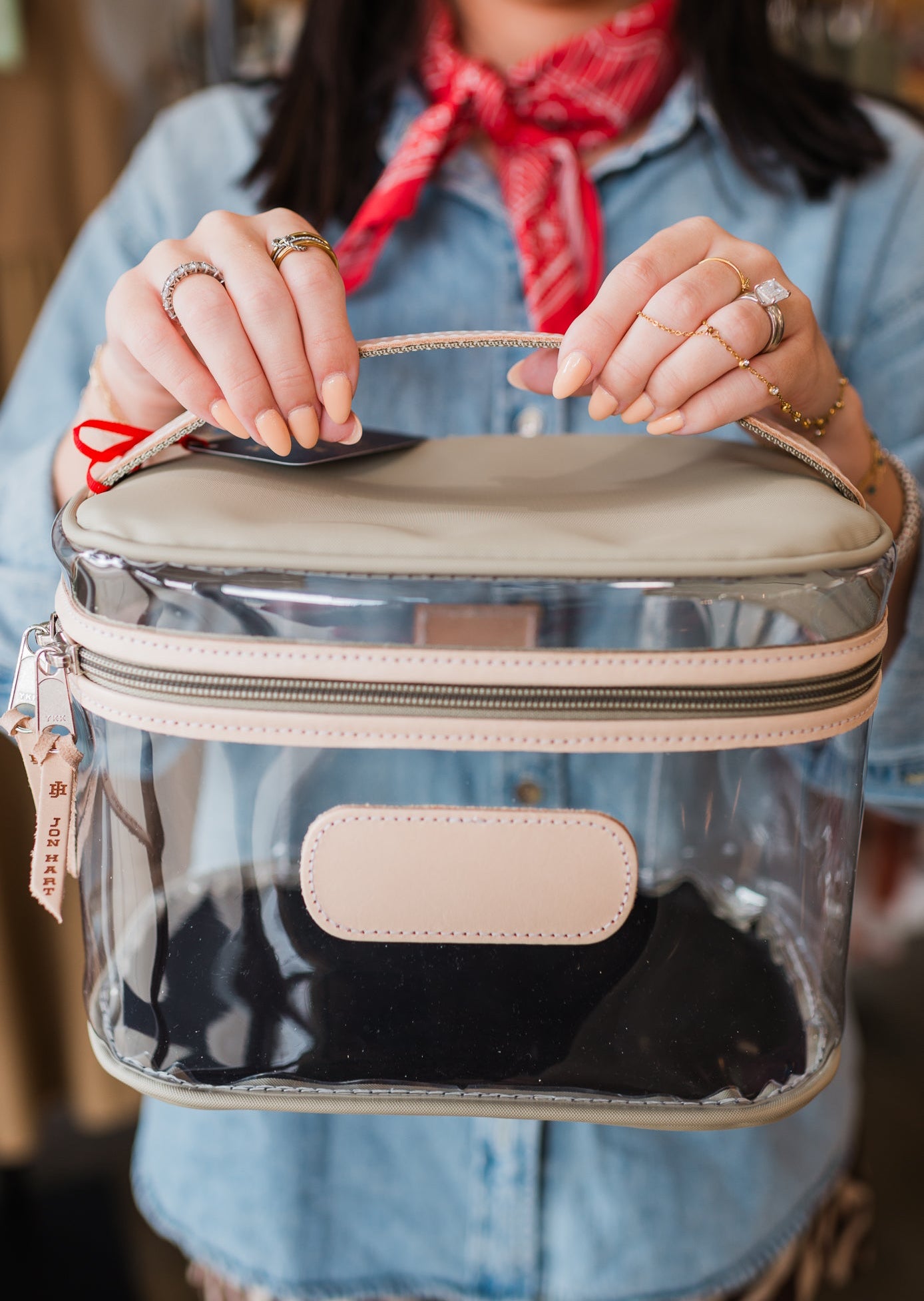 Clear Makeup Case | Jon Hart