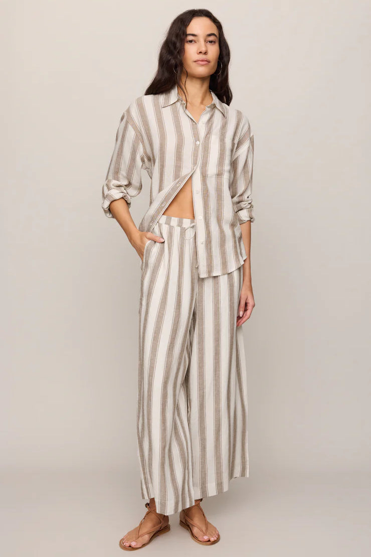 Z Supply | The Perfect Striped Top | Light Toffee