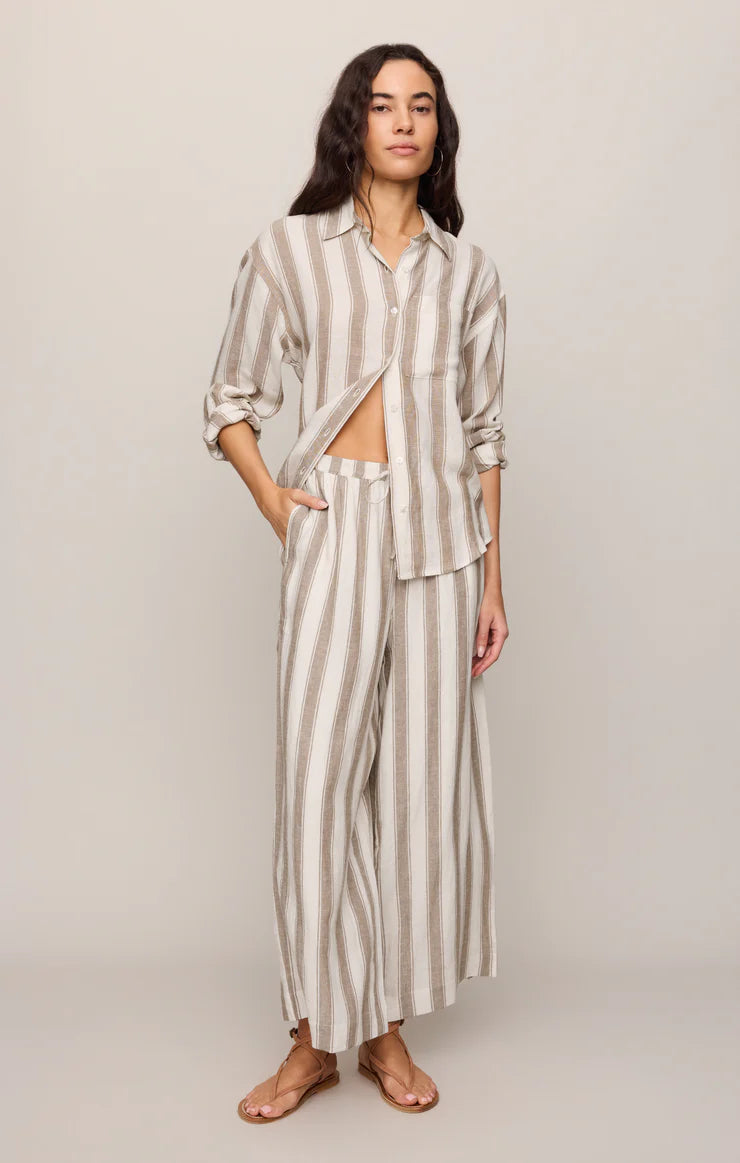 Z Supply | The Perfect Striped Top | Light Toffee