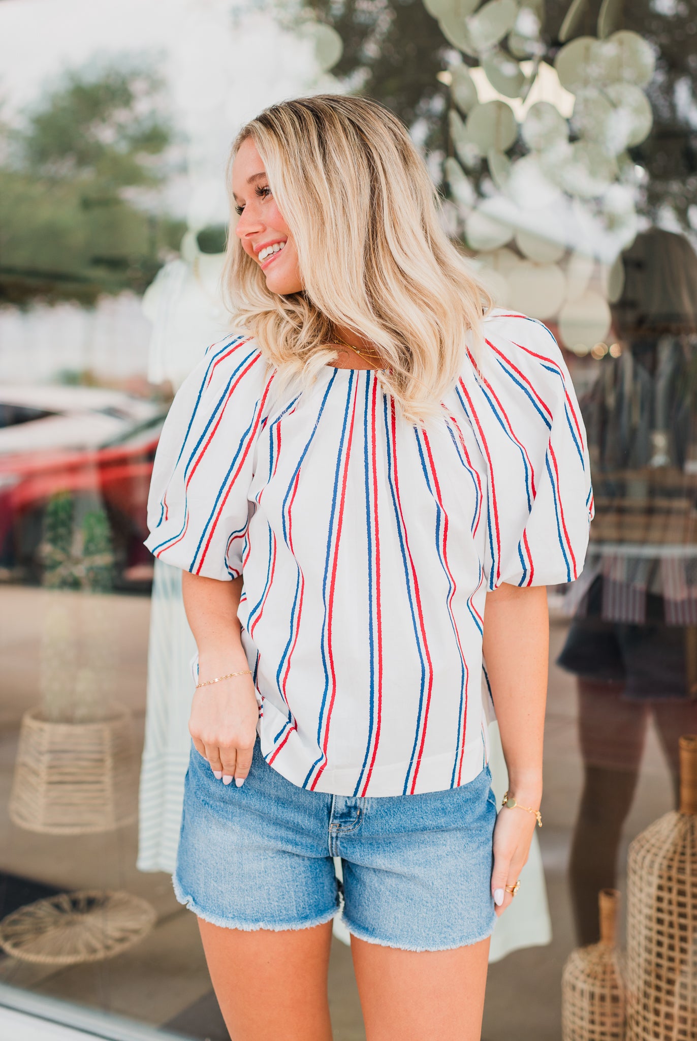 American Honey Top | Stripe