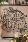 Vintage Merry Christmas Wall Art