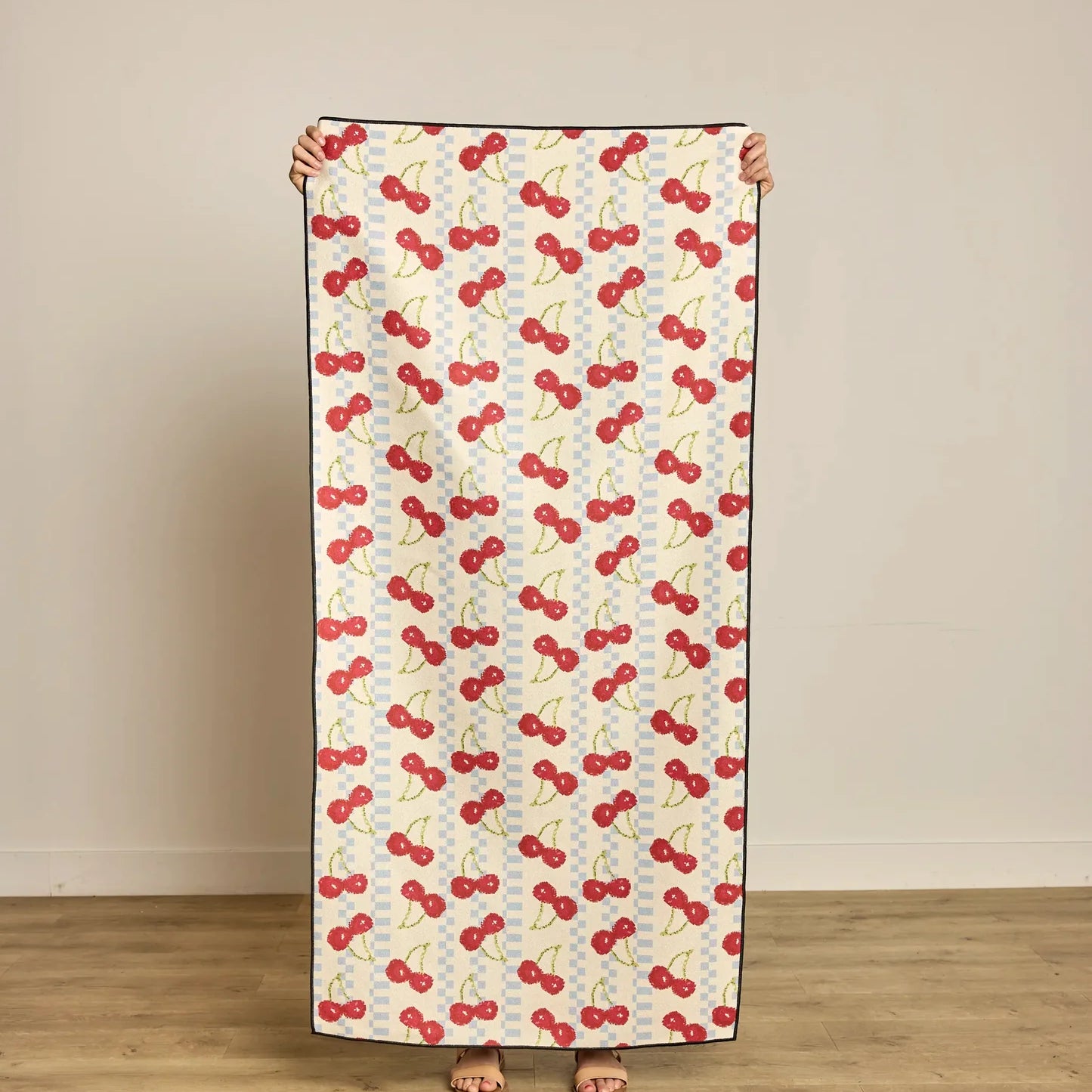 Geometry Beach Towel | Cherry Pop