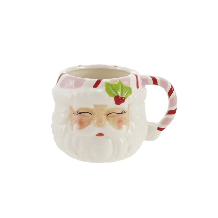 Ceramic Santa Head Mug