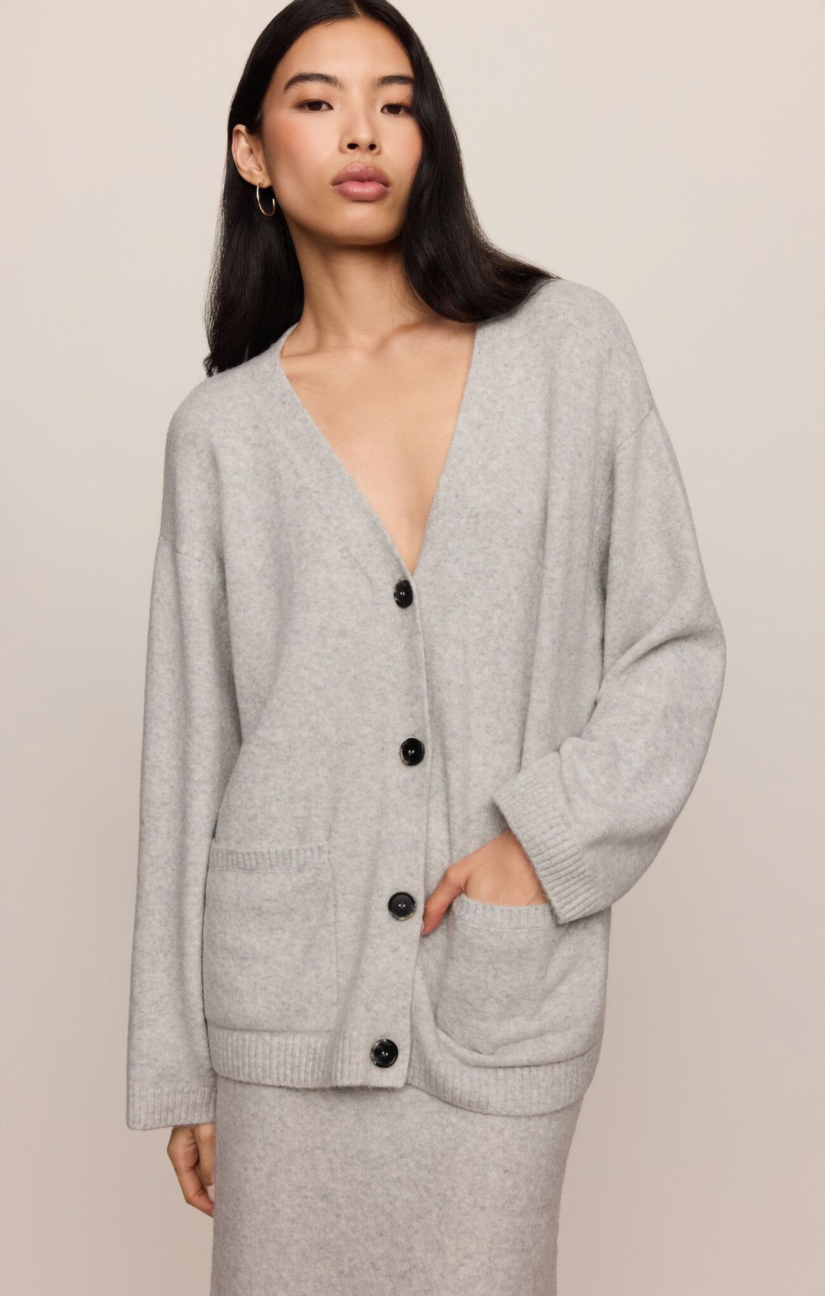 Z Supply | Cozy Moment Cardigan | Feather Grey