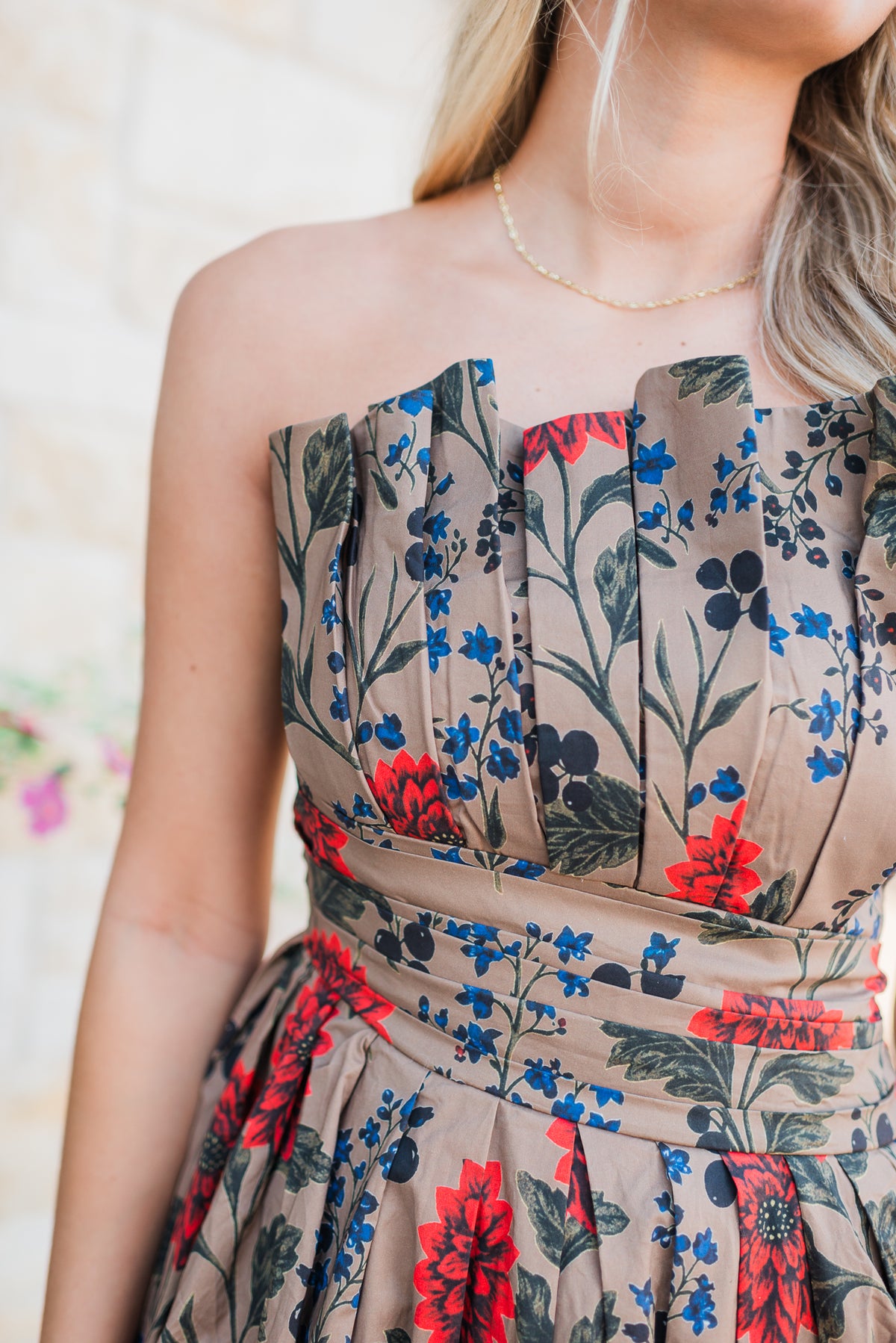 Laramie Dress | Camel Mix