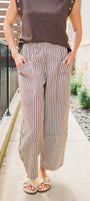 Wanderer Pants | Brown Stripe