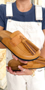 Ariana Mule Loafter |  Tan