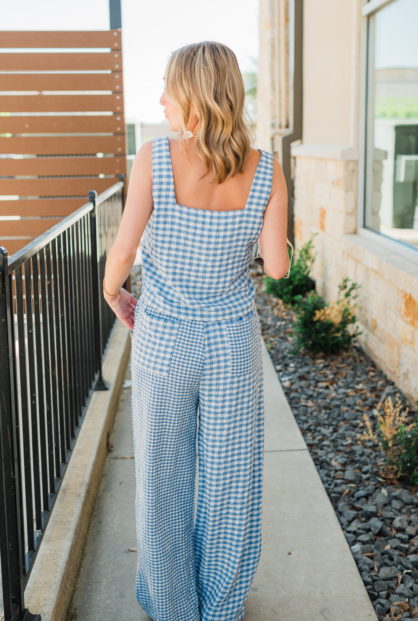 Sedona Set | Blue Gingham