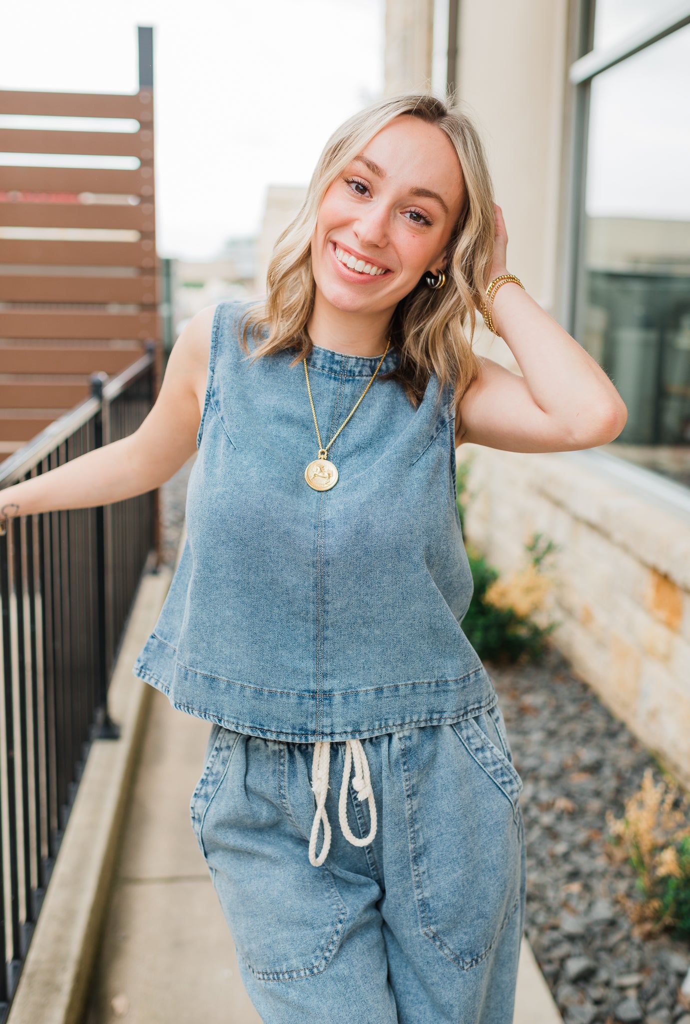 Rue Top | Denim