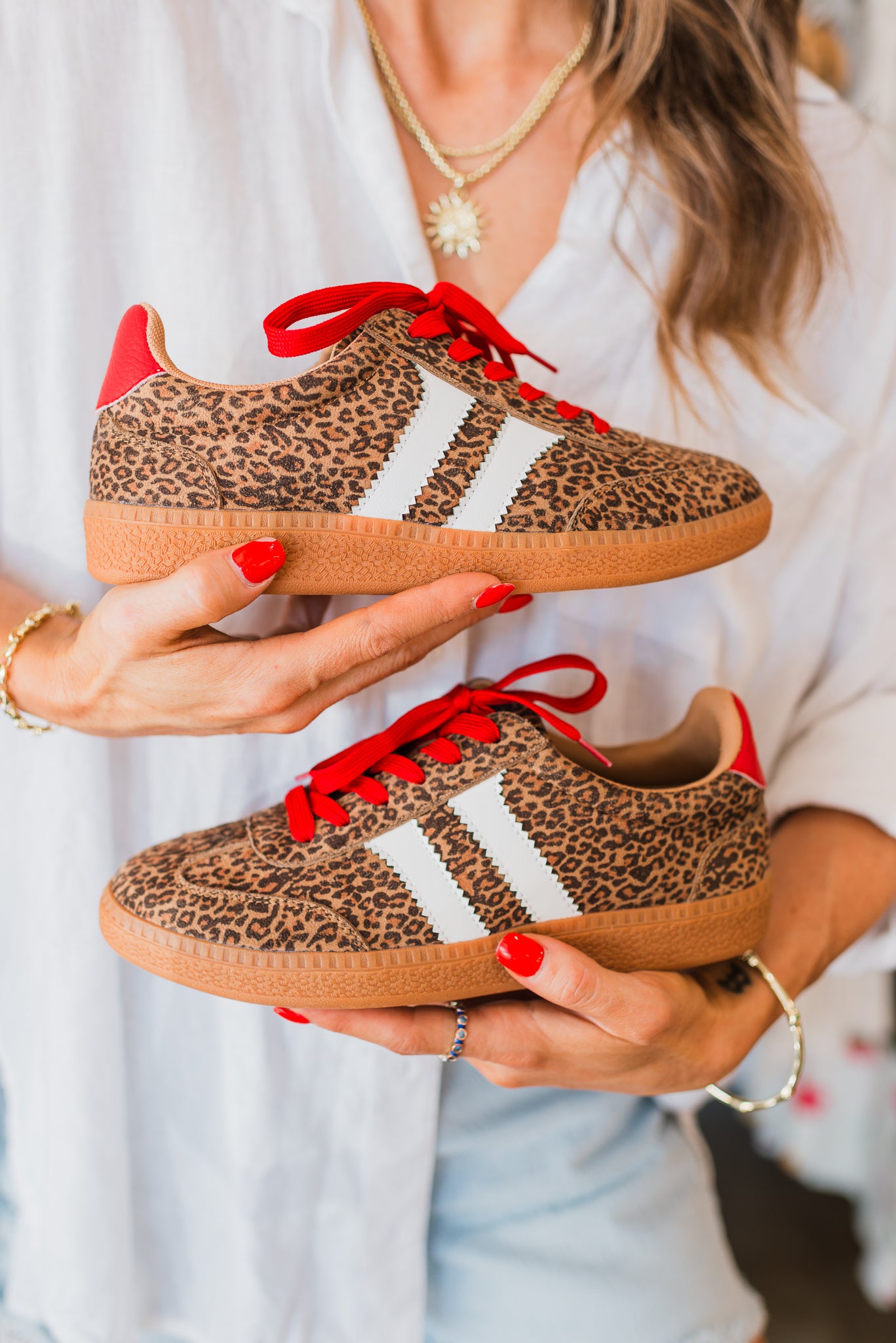 Heads Up Sneakers | Mini Leopard