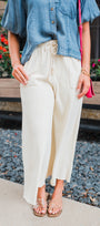 Siesta Key Pants | Ecru