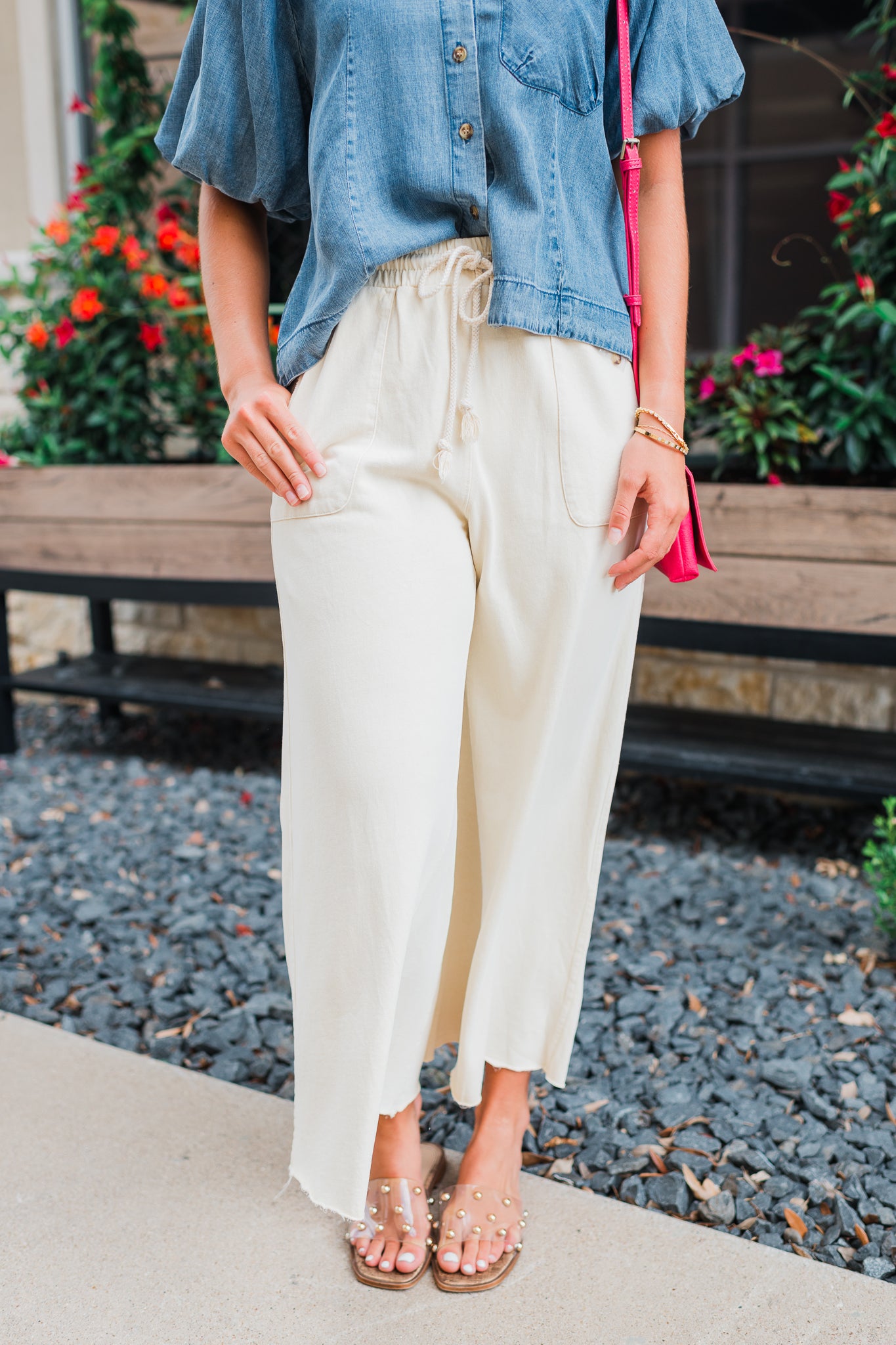 Siesta Key Pants | Ecru