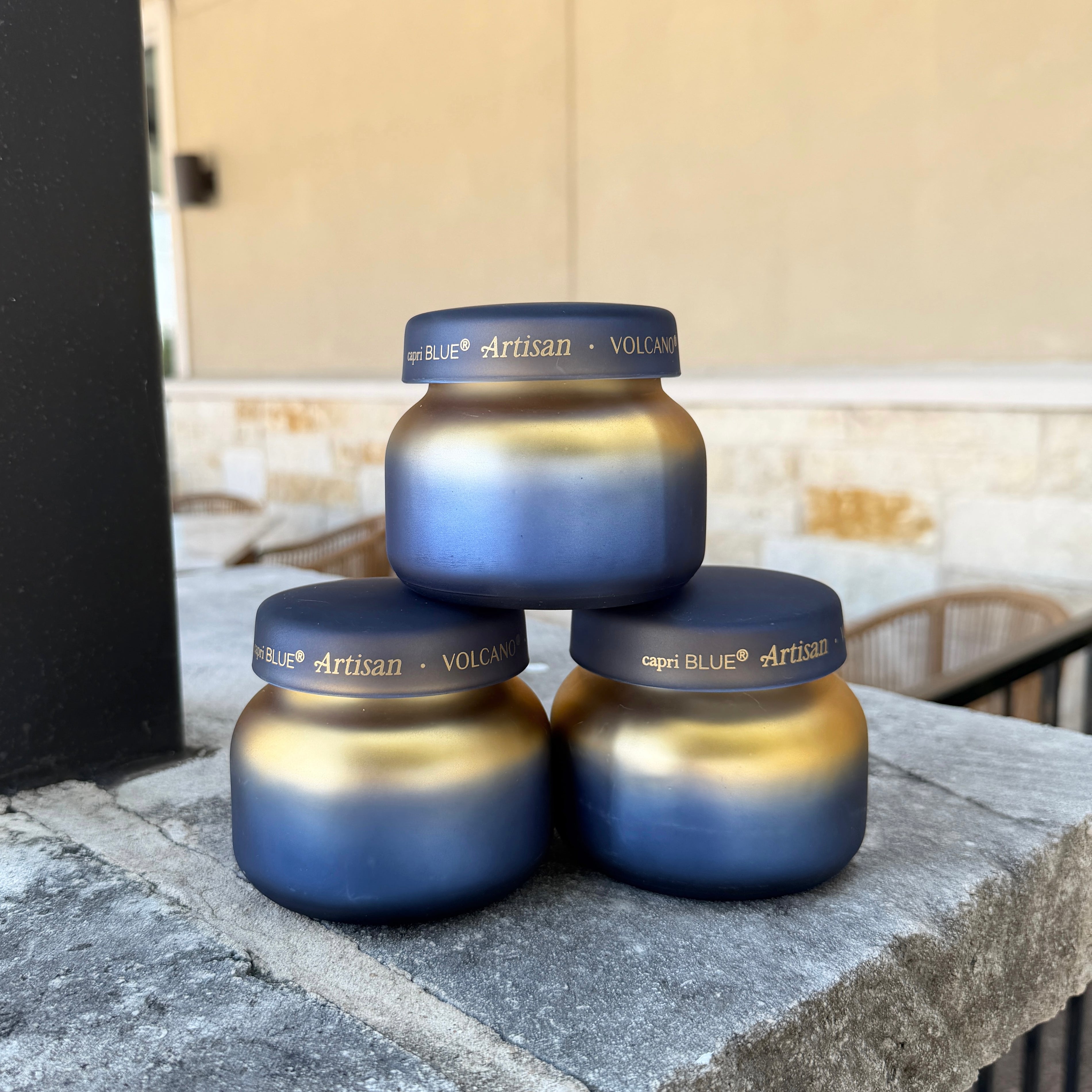 Capri Blue | Tuscan Radiance Petite Candle | Volcano
