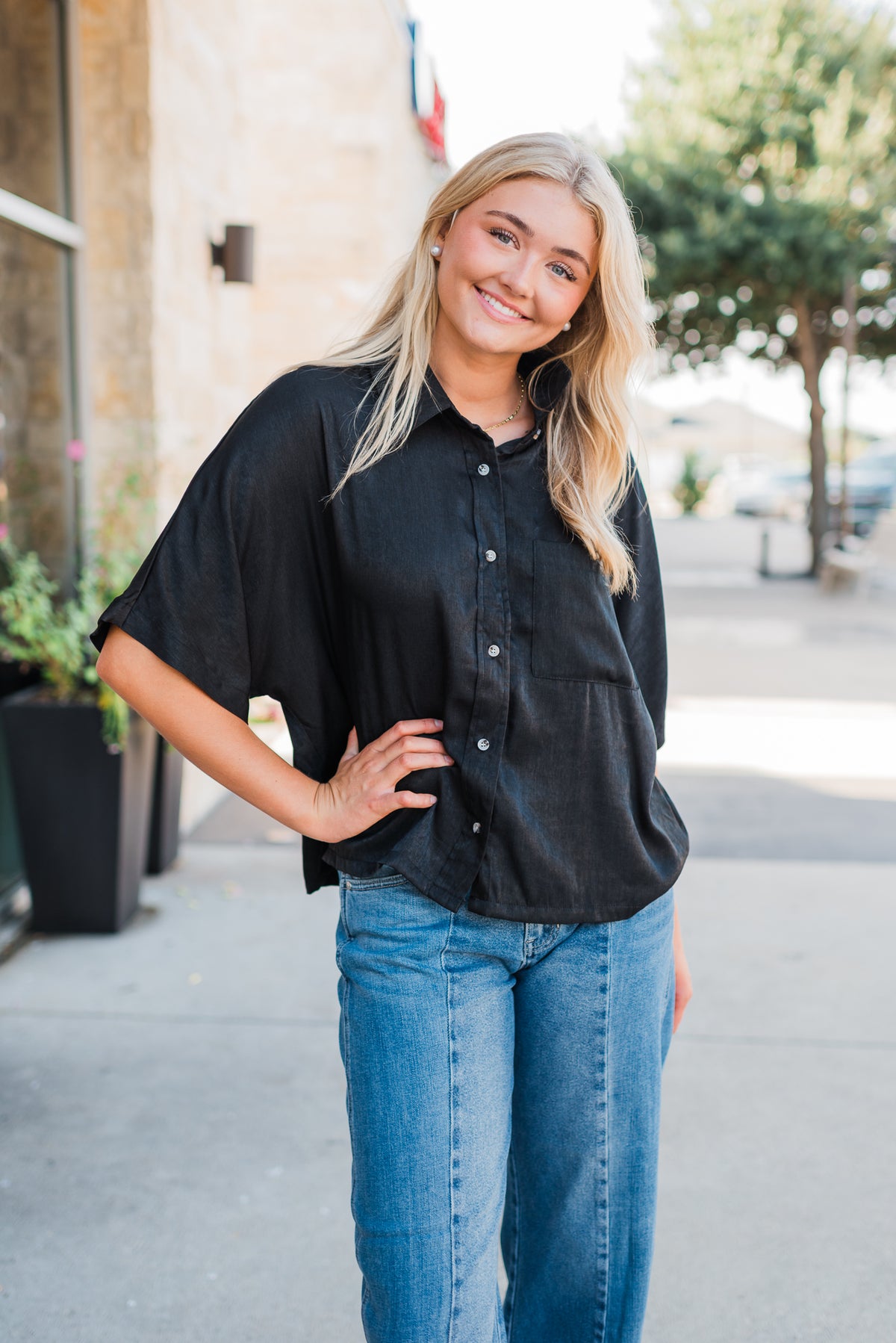 Rosa Top | Black