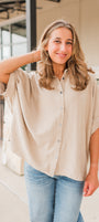 Laine Top | Khaki