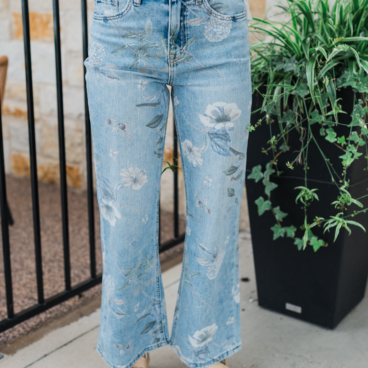 Maisie Jeans | Floral Print