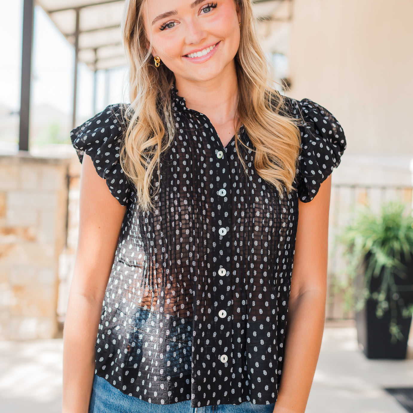 Kalina Top | Black