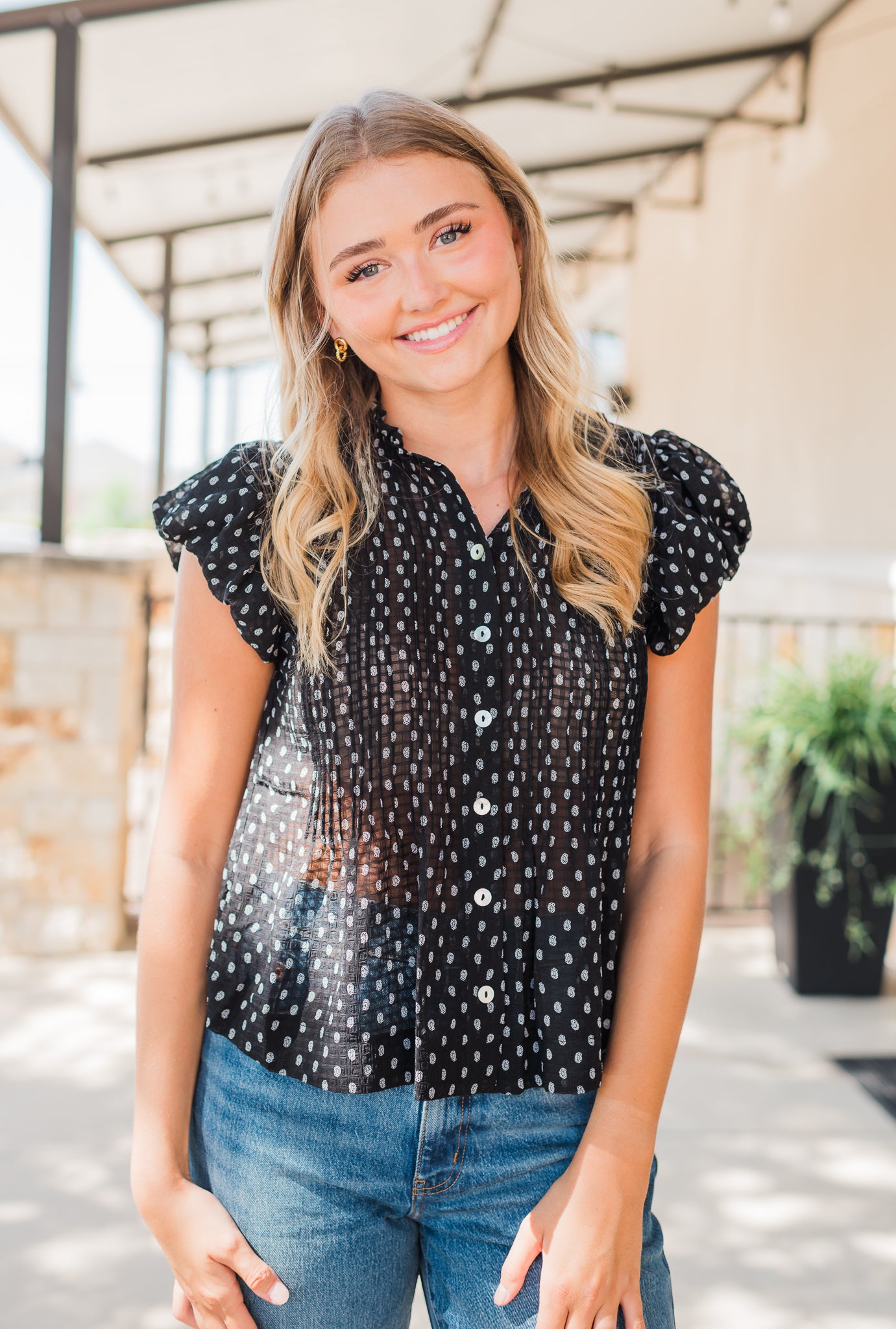 Kalina Top | Black