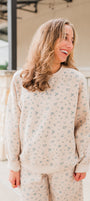 Rue Sweatshirt | Neutral Floral