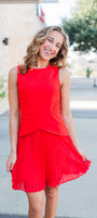 Reagan Dress | Red