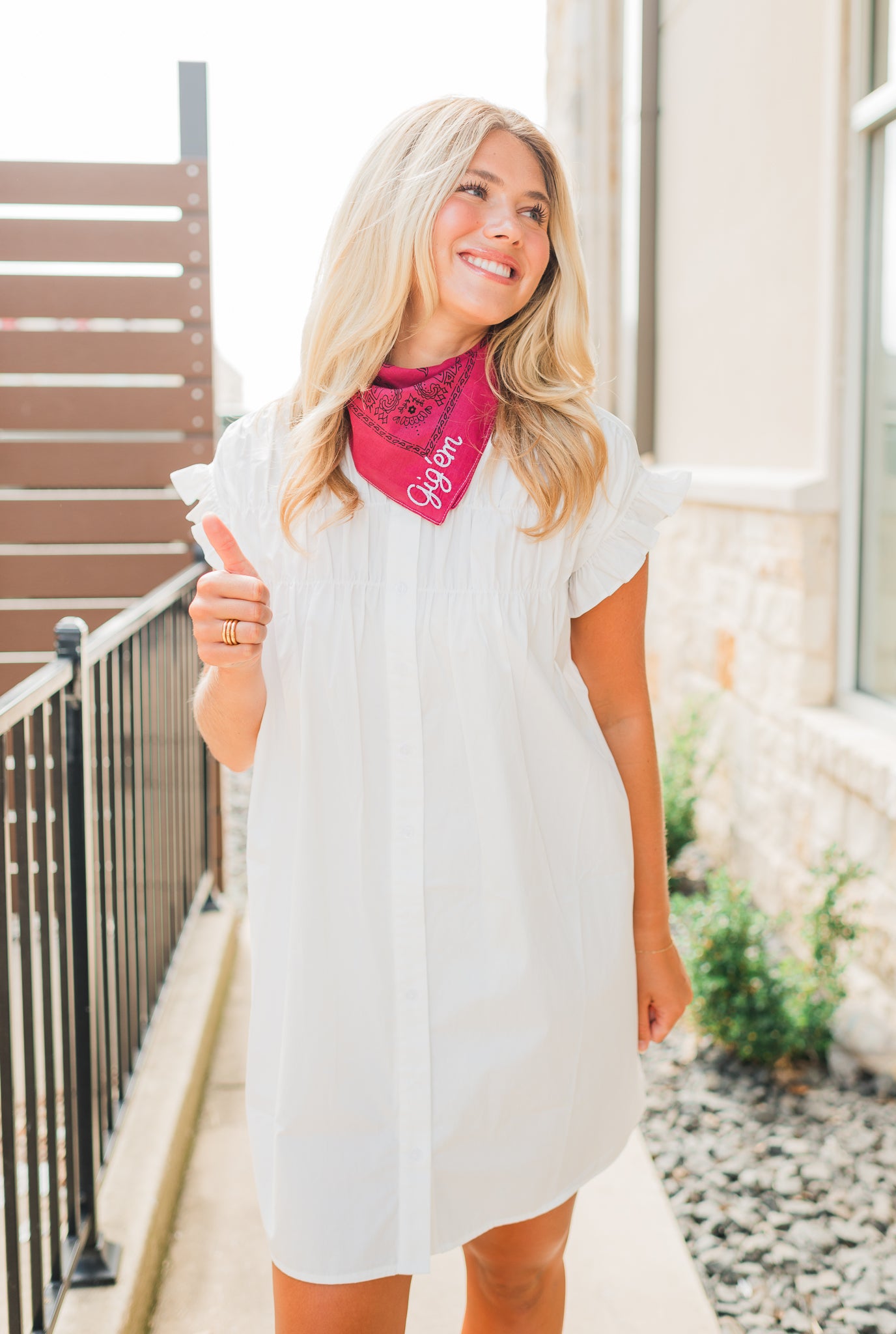 Molly Bracken | Bon Voyage Dress | White