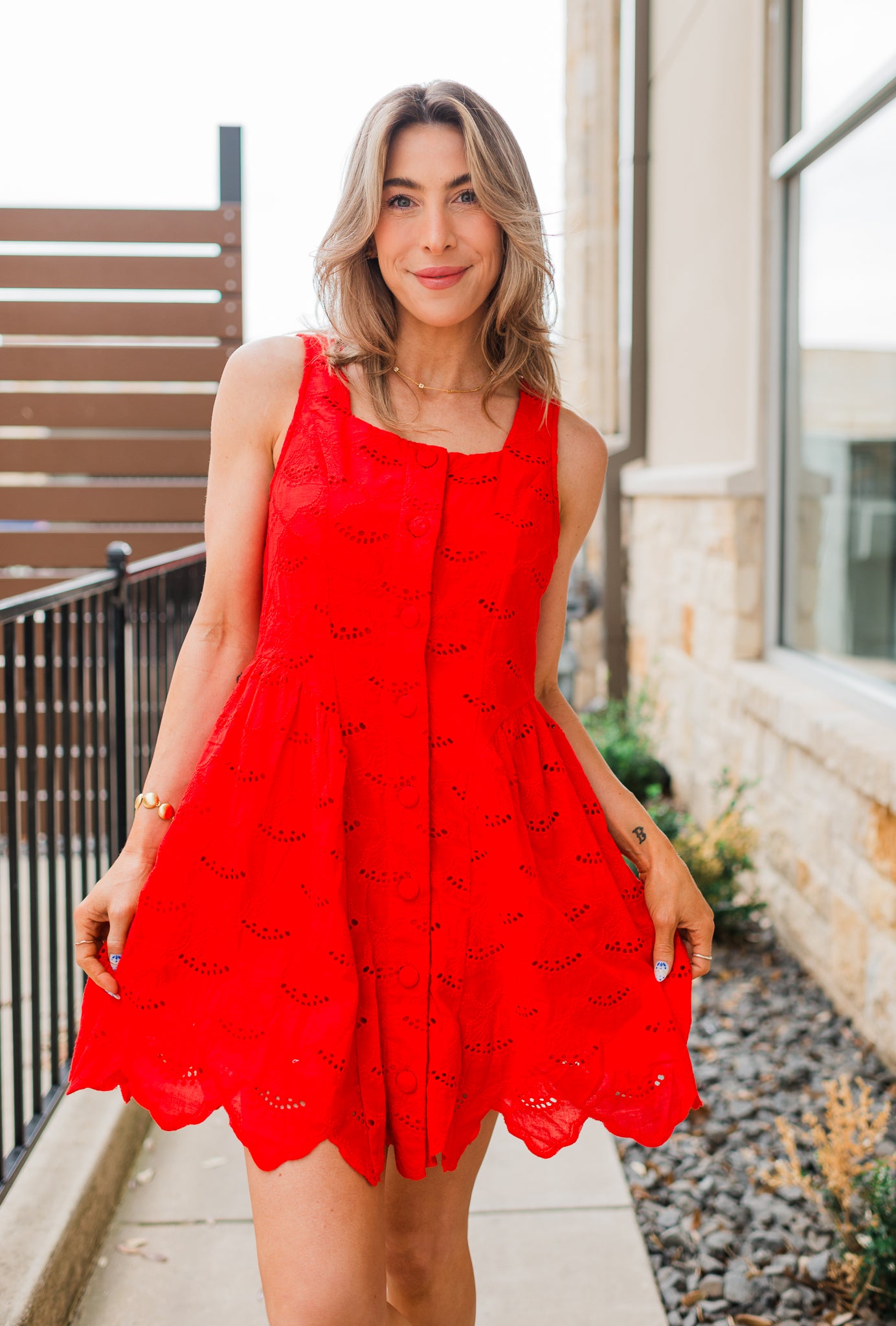 Cape May Dress | Red