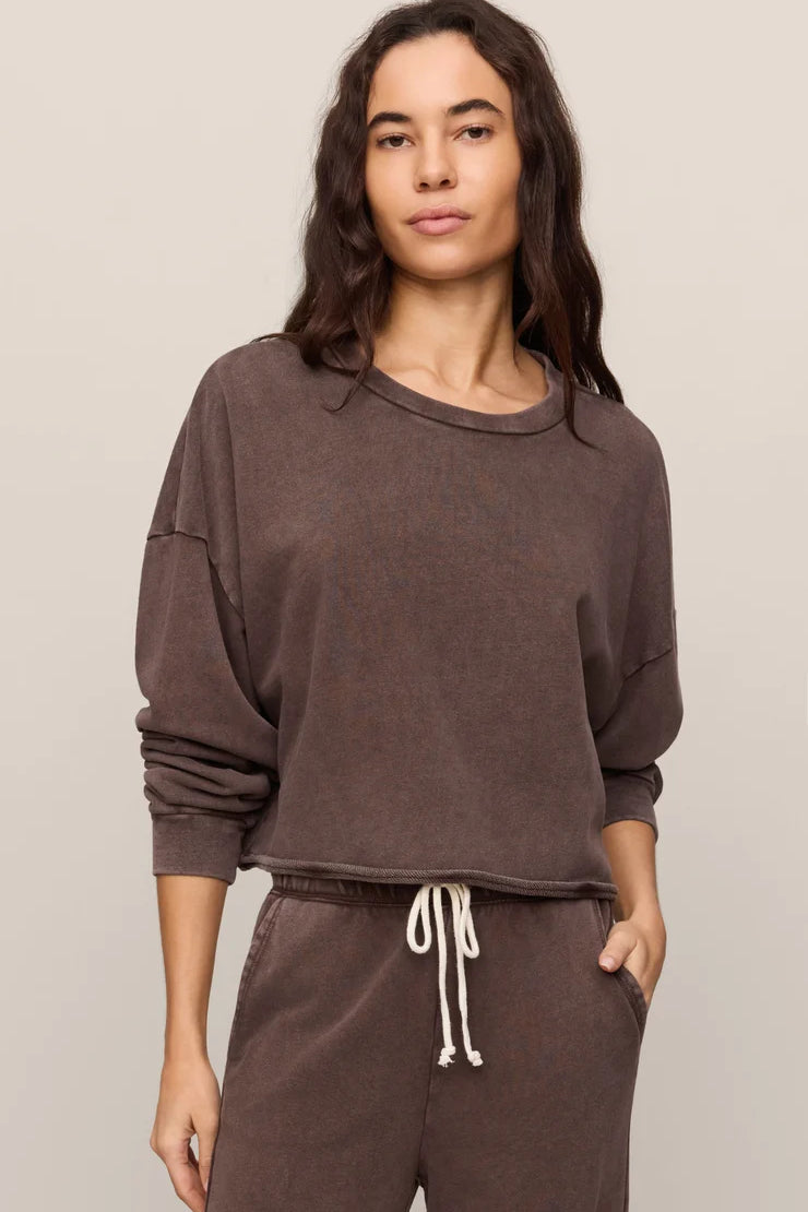 Circuit Sweatshirt | Dark Chocolate