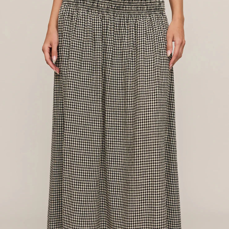 Z Supply | Brooke Gingham Skirt | Black