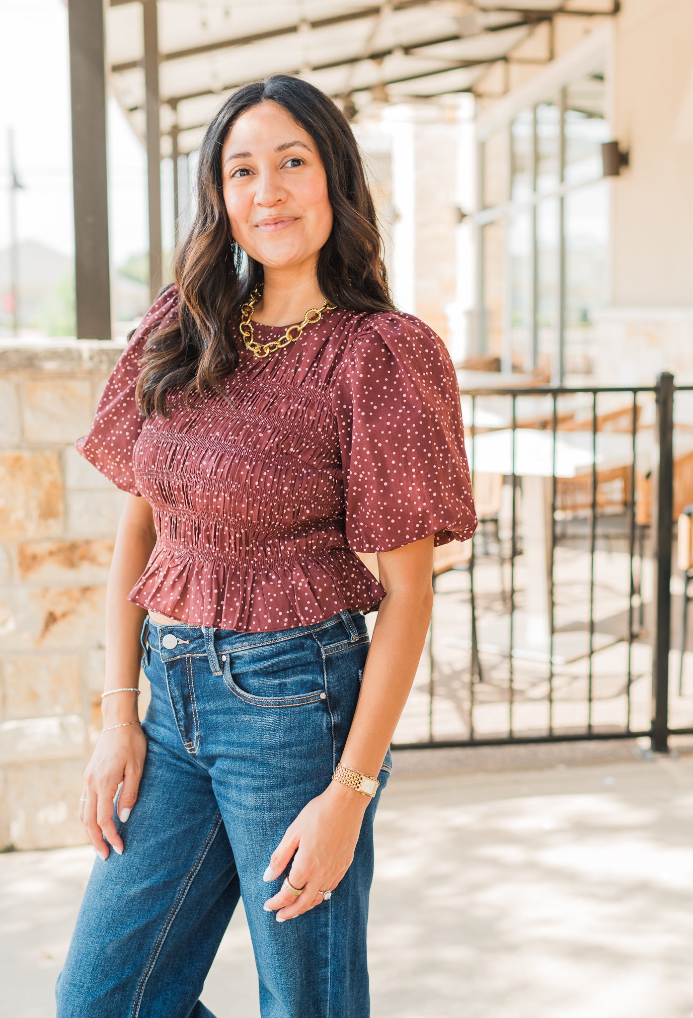 Addie Top | Plum