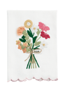 Embroidered Tea Towel | Bouquet For Mom